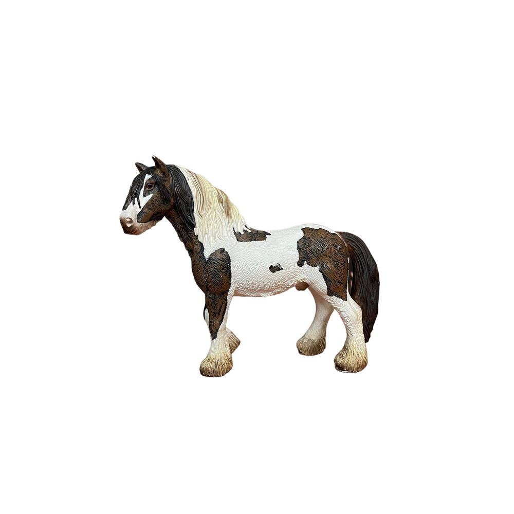 Schleich Brown Paint Tinker Stallion Horse Toy 2016 Retired